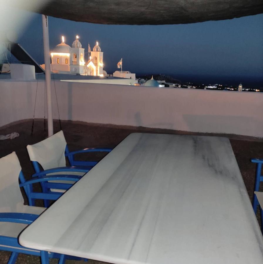 Aegean Sea View House In Traditional Village Megalochori  Eksteriør bilde
