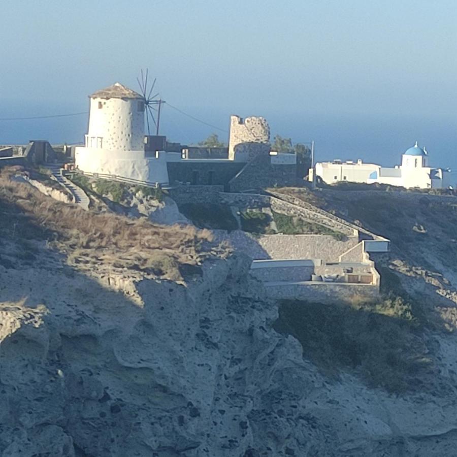 Aegean Sea View House In Traditional Village Megalochori  Eksteriør bilde